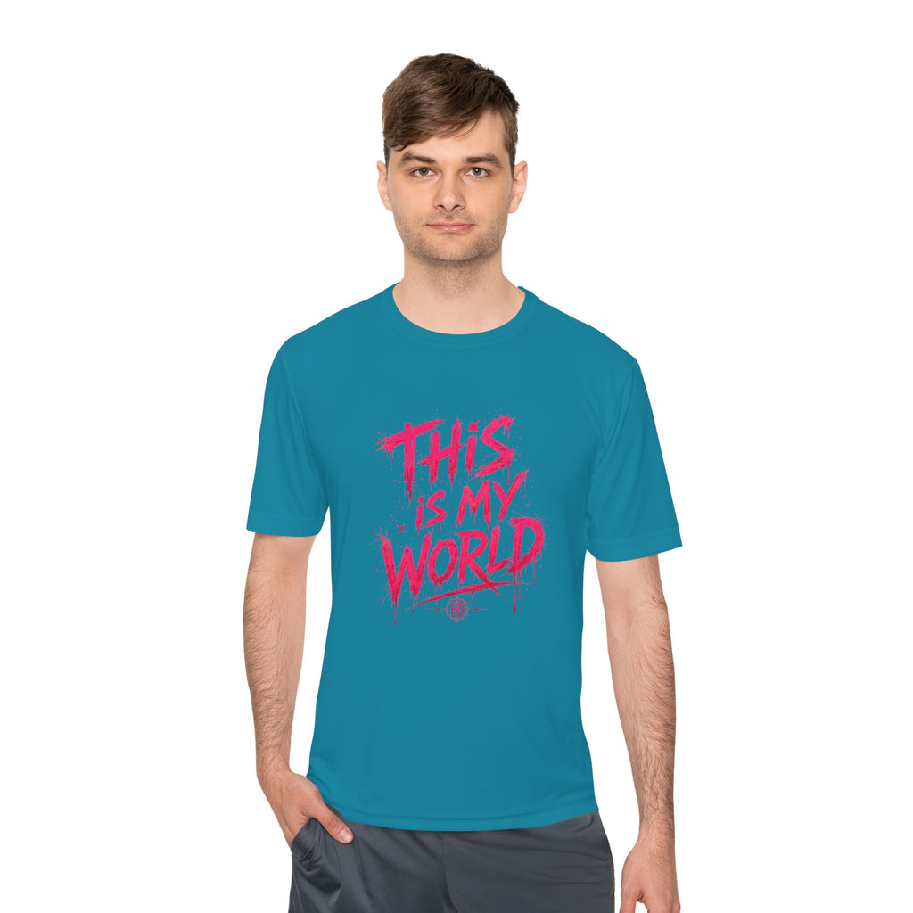 This Is My World / I Write The Rules Tee | Graffiti Quote Shirt