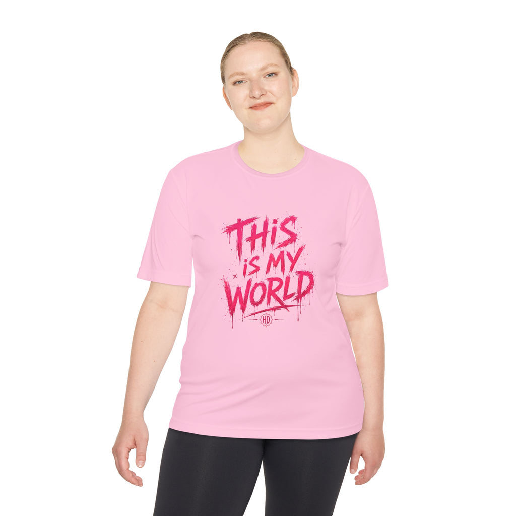 This Is My World / I Write The Rules Tee | Graffiti Quote Shirt