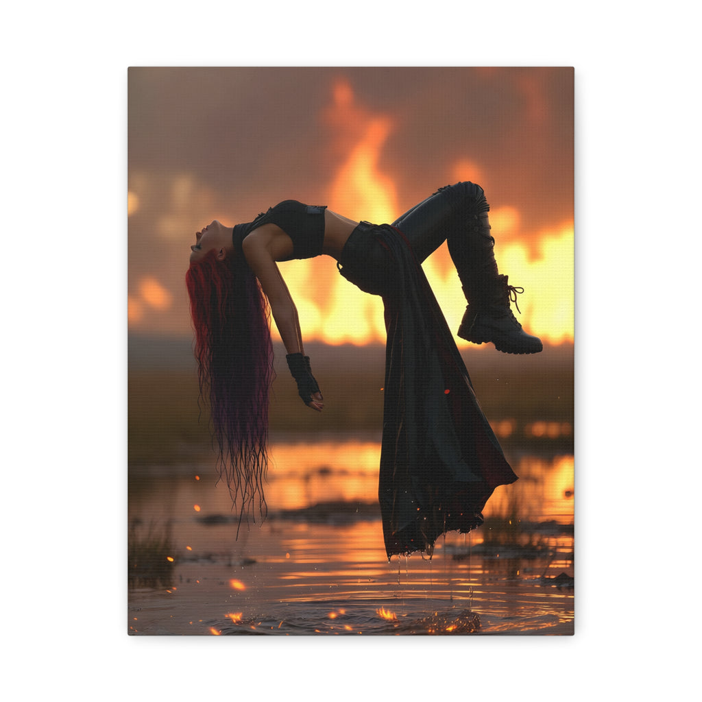 Harley Doo 11x14 Levitation Illustration Canvas