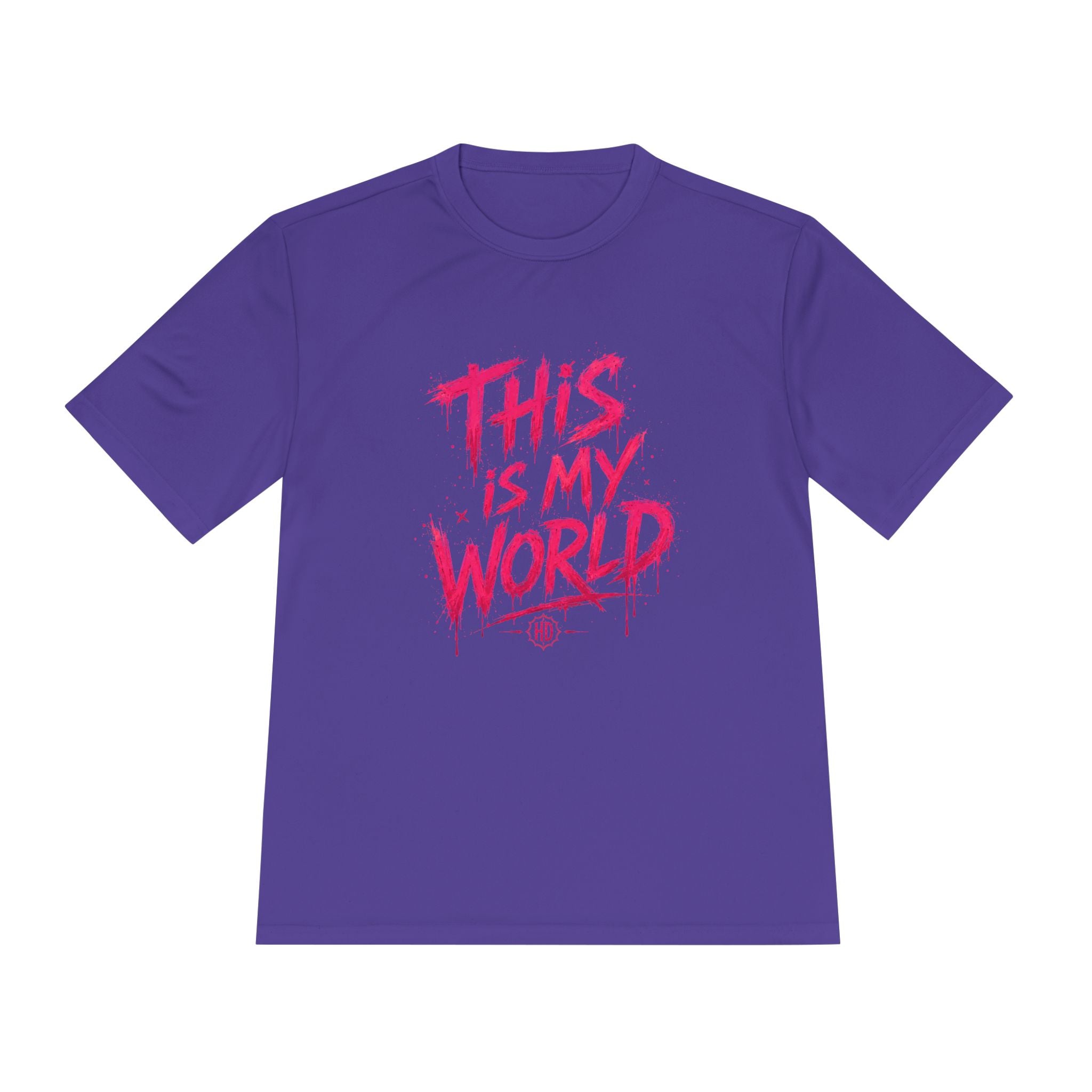 This Is My World / I Write The Rules Tee | Graffiti Quote Shirt