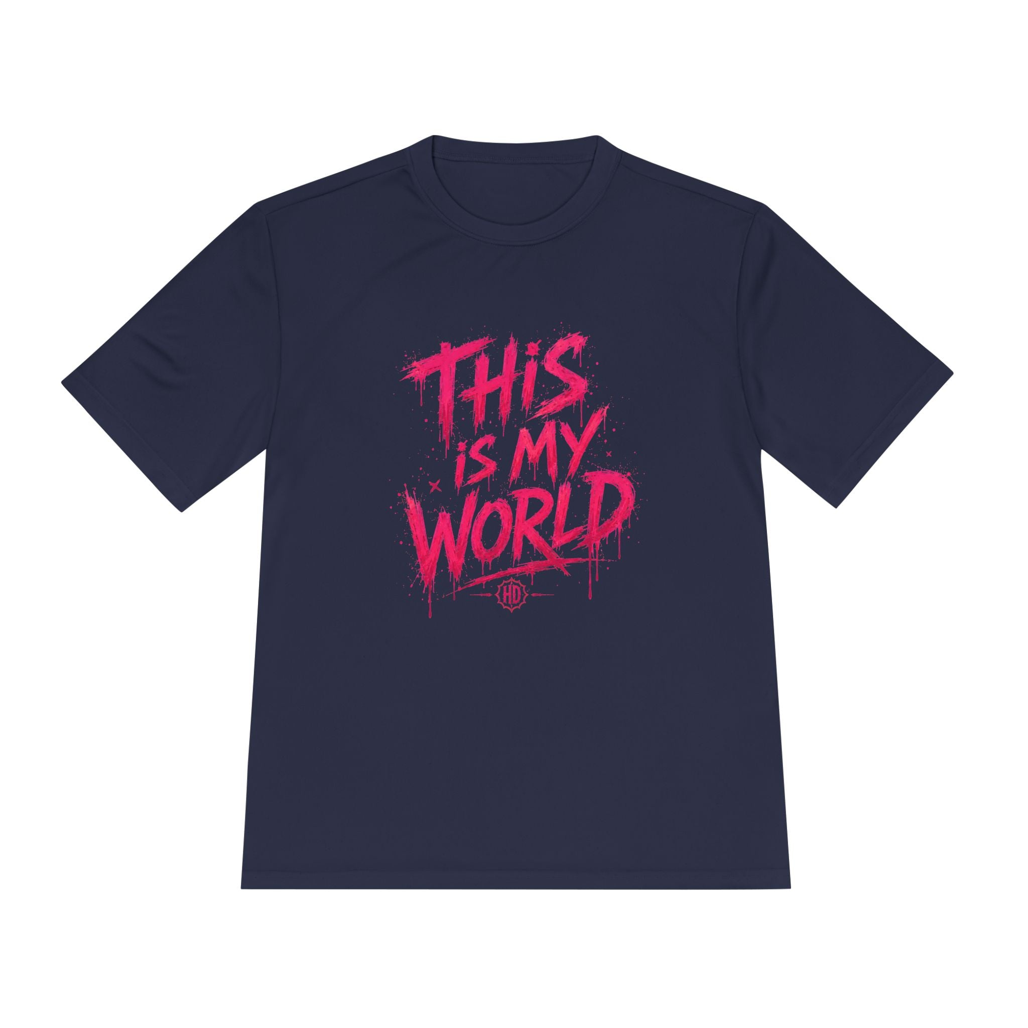 This Is My World / I Write The Rules Tee | Graffiti Quote Shirt