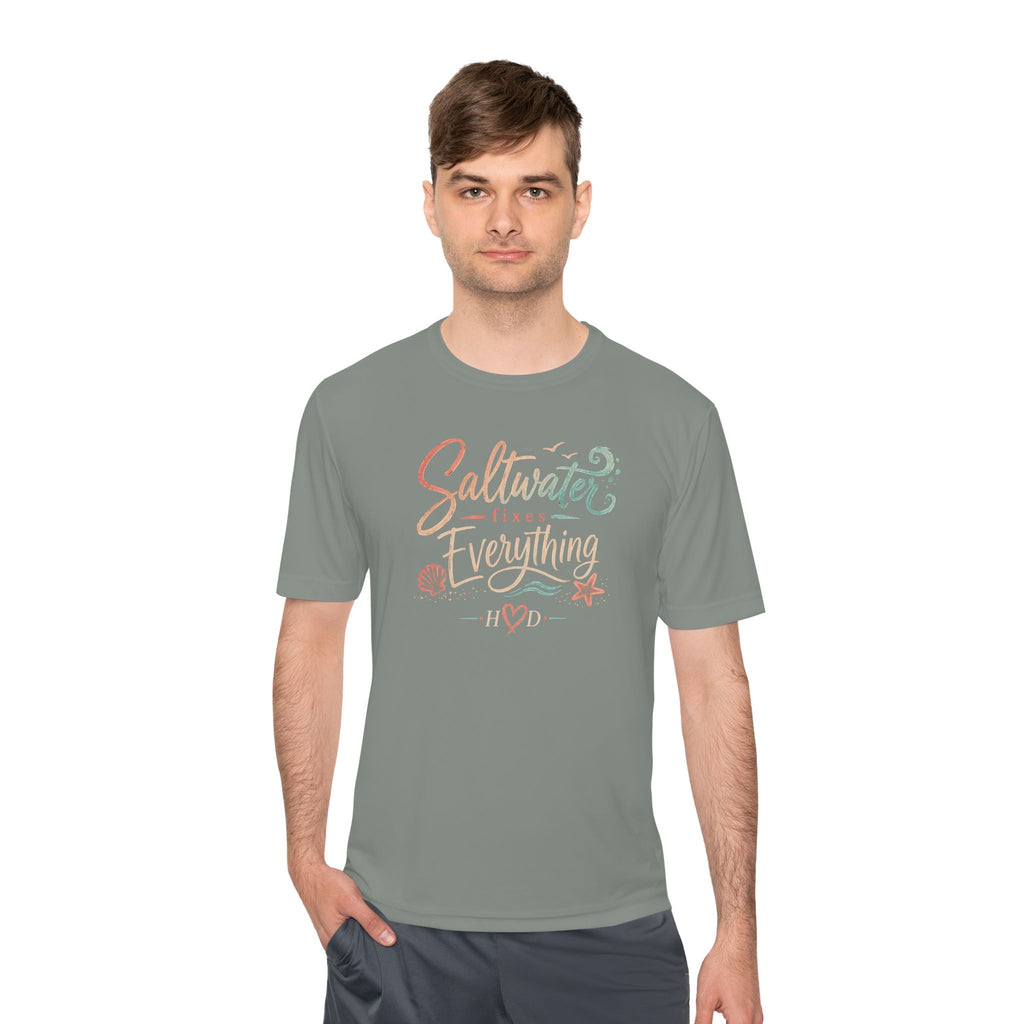 Harley Doo Saltwater Is Everything Tee — Beach Fishing Shirt