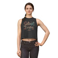 Harley Doo Saltwater Fixes Everything crop top | Beachy Seashell Starfish Design