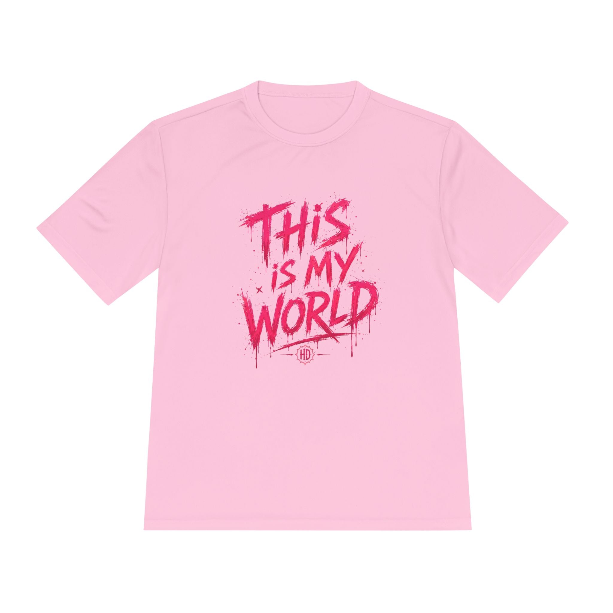 This Is My World / I Write The Rules Tee | Graffiti Quote Shirt