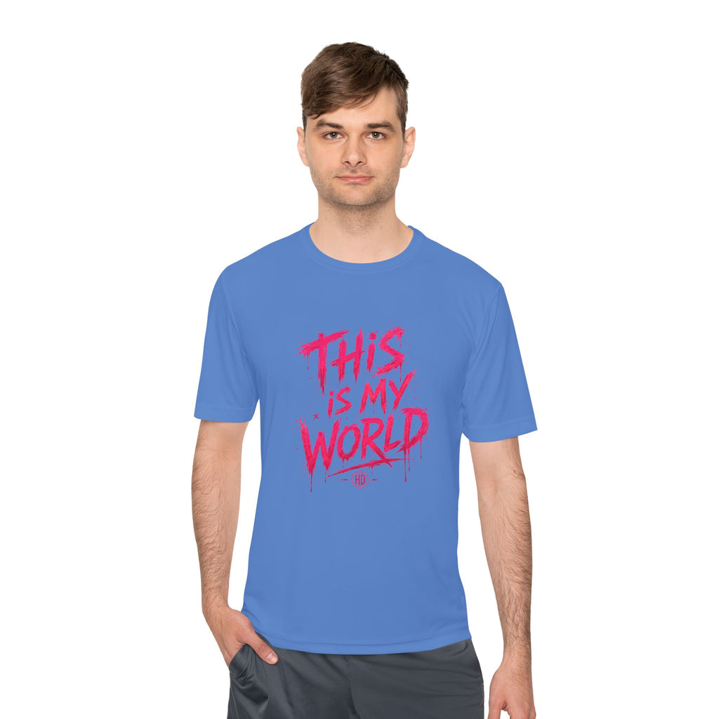 This Is My World / I Write The Rules Tee | Graffiti Quote Shirt