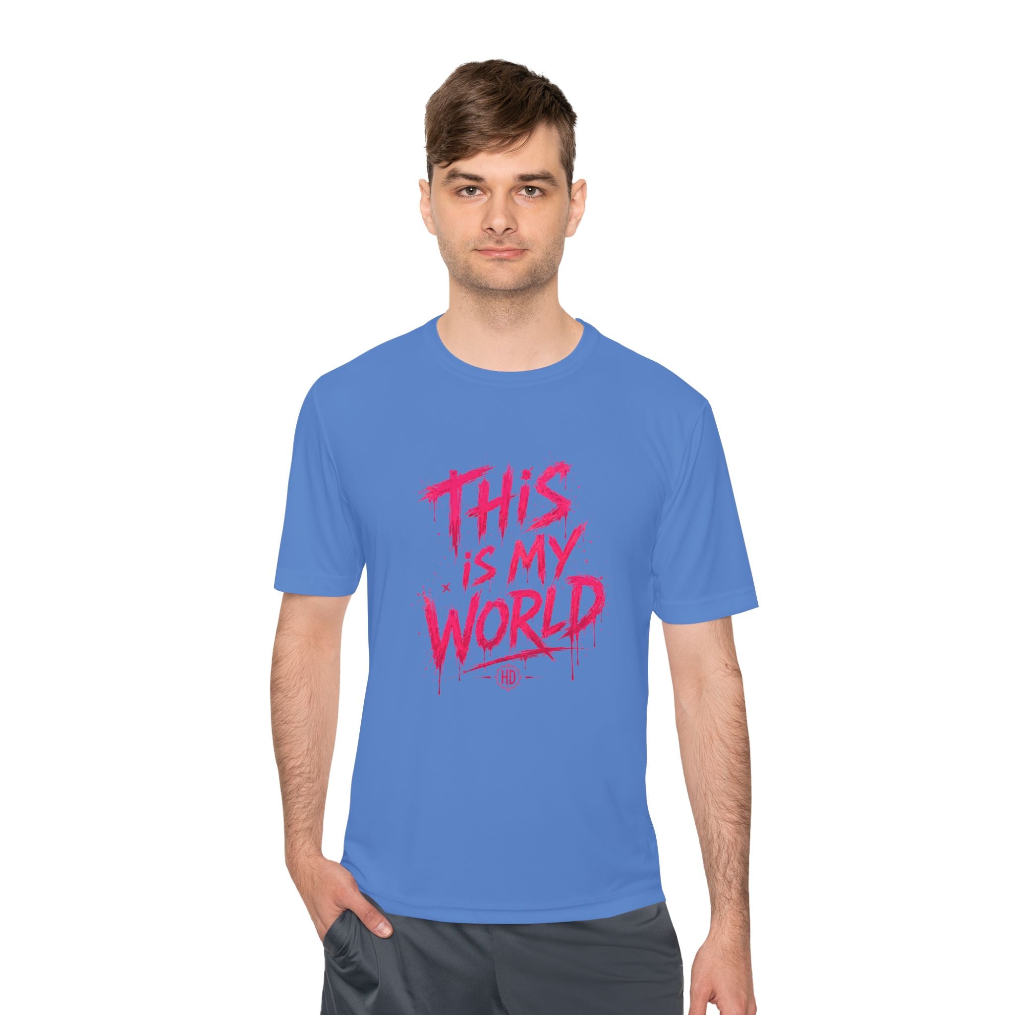 This Is My World / I Write The Rules Tee | Graffiti Quote Shirt