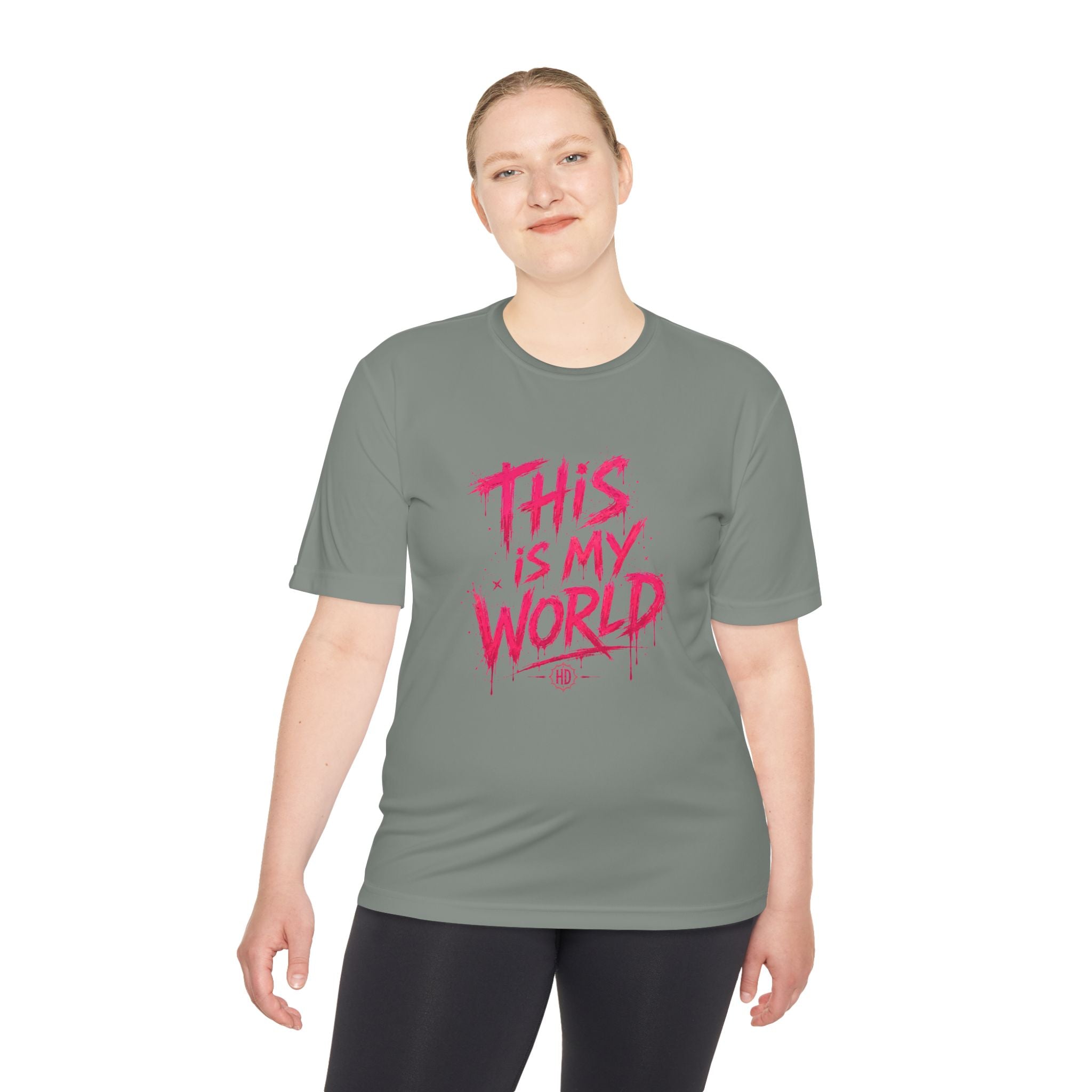 This Is My World / I Write The Rules Tee | Graffiti Quote Shirt