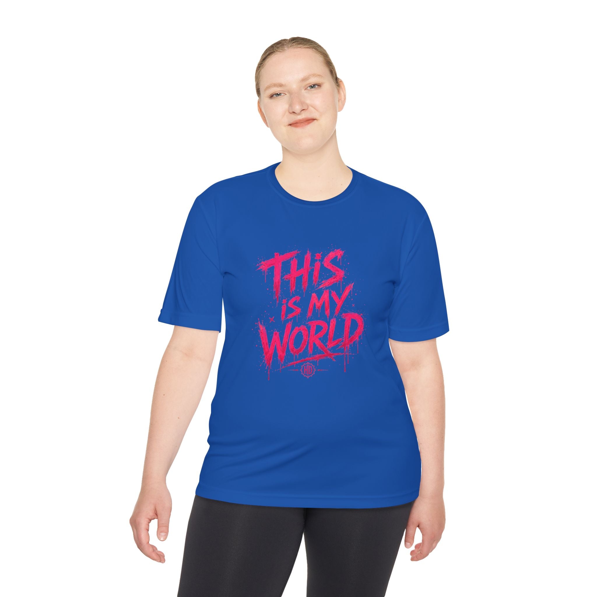 This Is My World / I Write The Rules Tee | Graffiti Quote Shirt