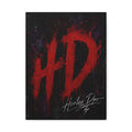 Harley Doo HD Painted Graffiti Matte Canvas