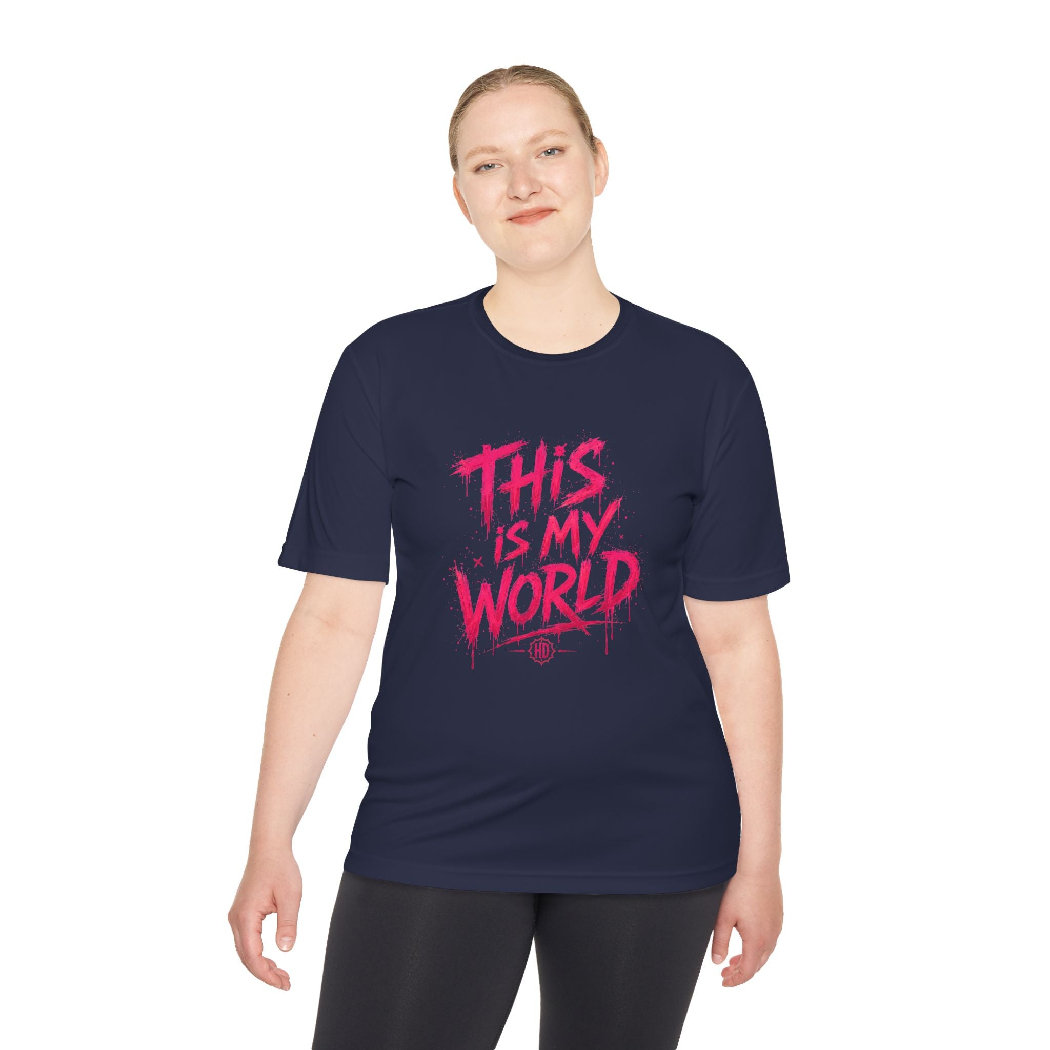 This Is My World / I Write The Rules Tee | Graffiti Quote Shirt