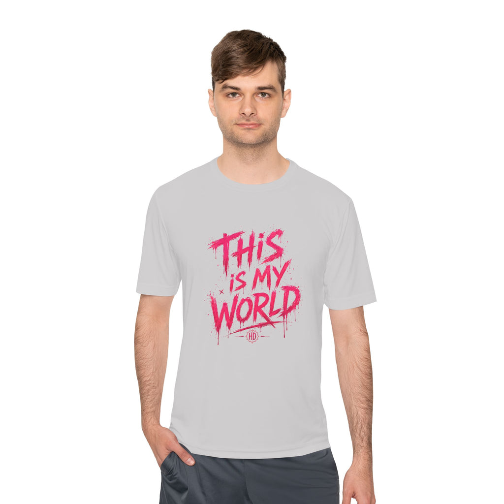 This Is My World / I Write The Rules Tee | Graffiti Quote Shirt