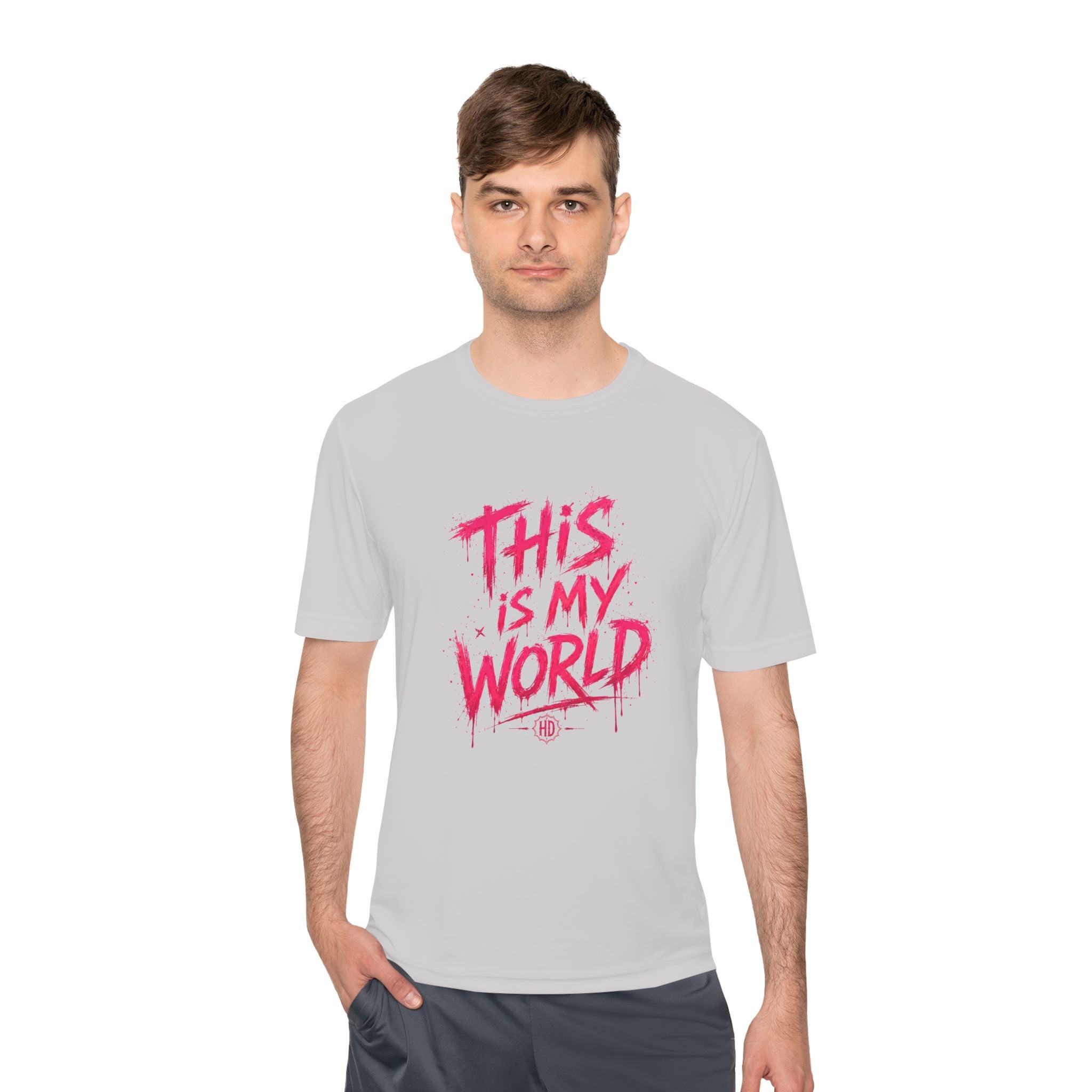 This Is My World / I Write The Rules Tee | Graffiti Quote Shirt
