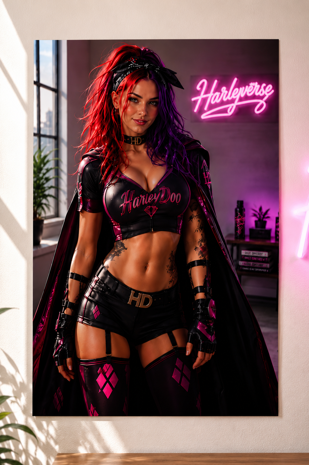 Harley Doo Matte Poster | Harleyverse Vertical Wall Art 10x13