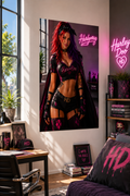 Harley Doo Matte Poster | Harleyverse Vertical Wall Art 10x13